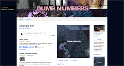 Desktop Screenshot of dumbnumbers.com