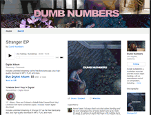 Tablet Screenshot of dumbnumbers.com